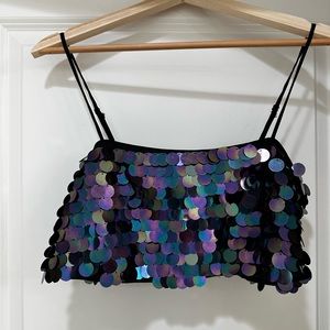 NBD sequin 2 piece -  size small